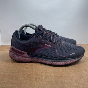 Brooks Adrenaline Gts 21 Women Size 9 Black Running Shoes